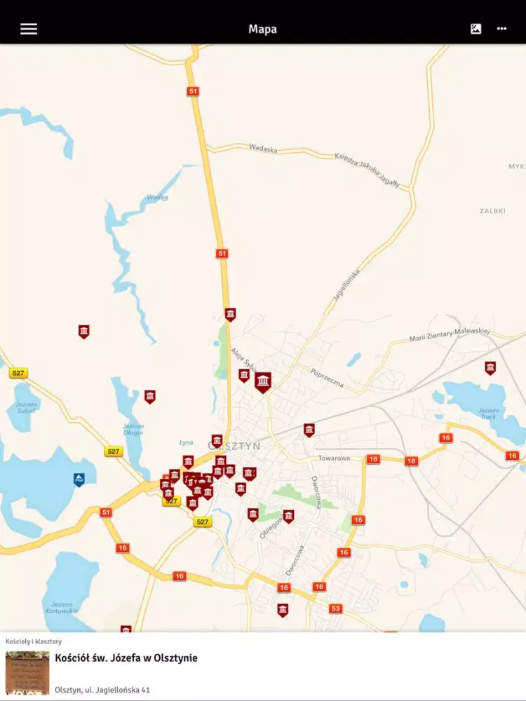 Olsztyn - różne strony miasta iPad  Screenshots