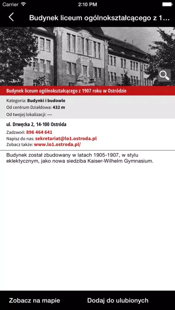 Ostróda - mobilny przewodnik应用截图