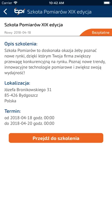 TPI Events应用截图