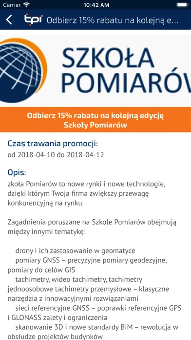 TPI Events应用截图