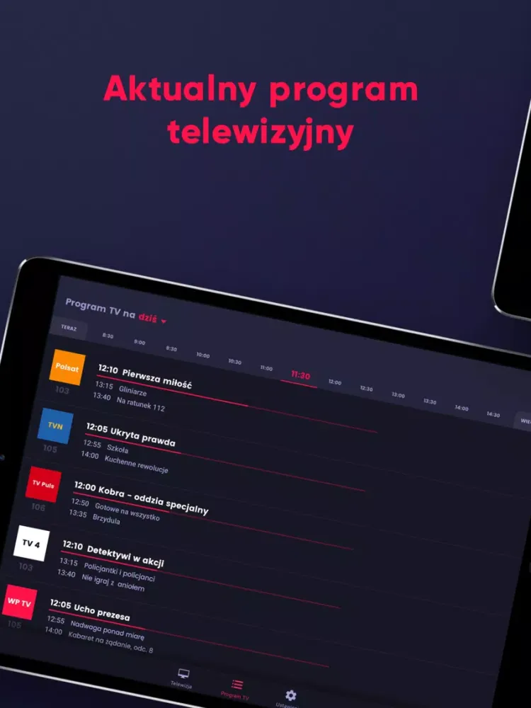 Program TV WP - 300 kanałów iPad  Ekran Görüntüleri
