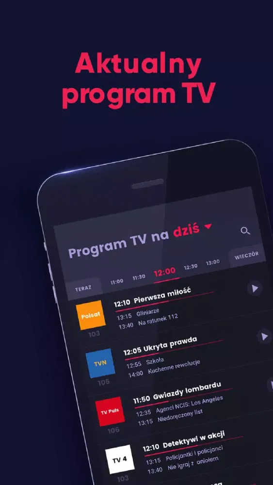 Program TV WP - 300 kanałów Ekran Görüntüleri