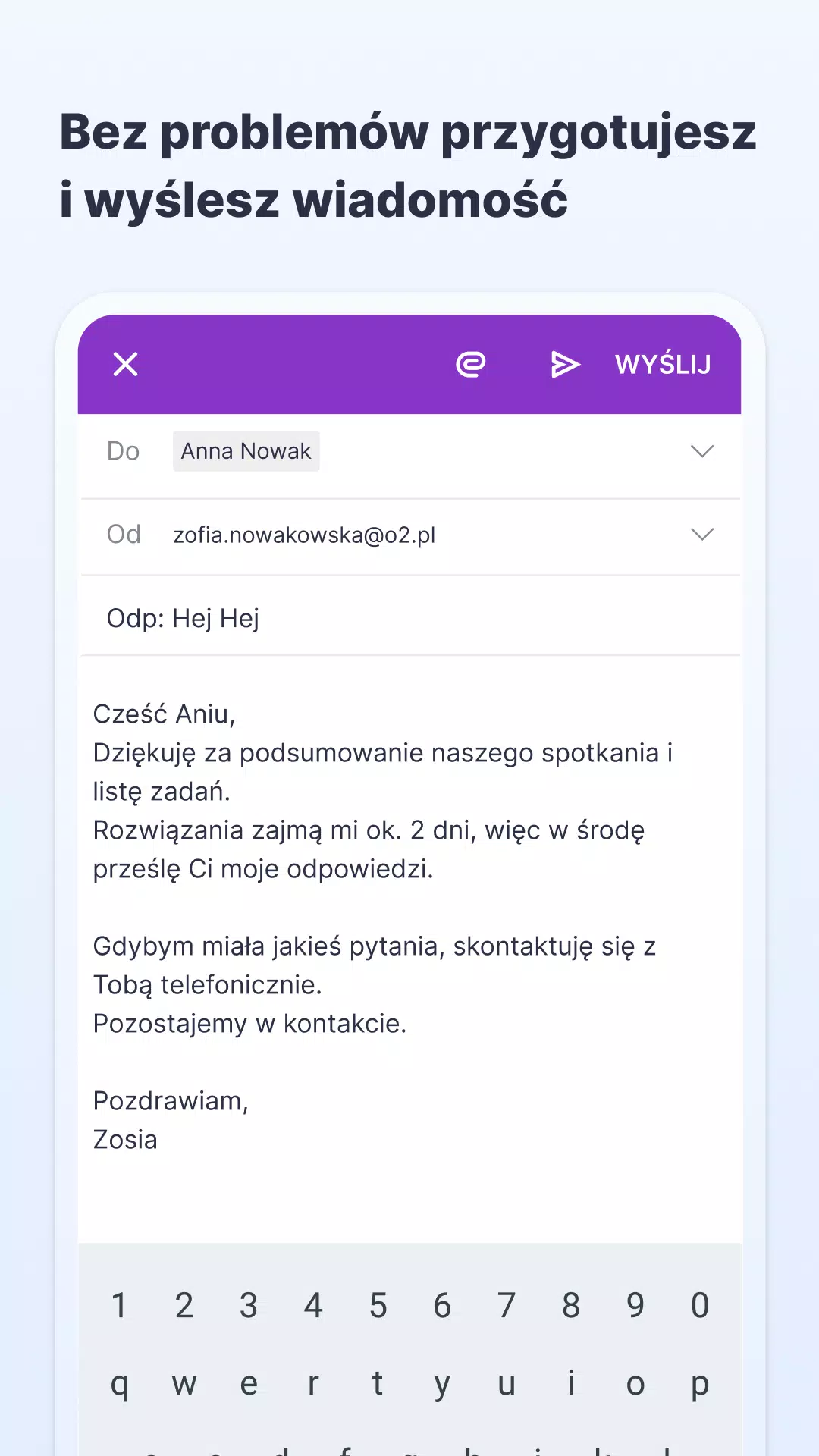 Poczta o2 скриншоты приложения3