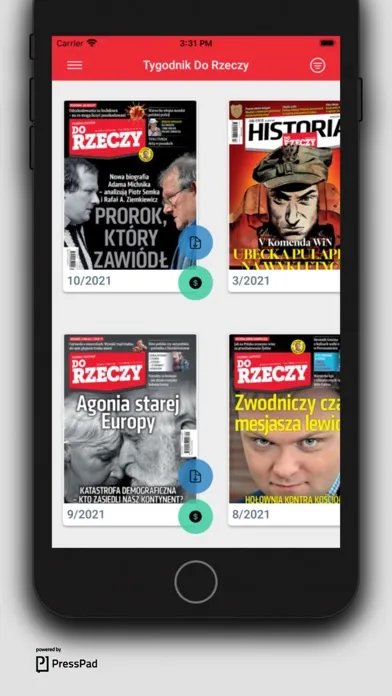 ภาพหน้าจอของ Tygodnik Do Rzeczy