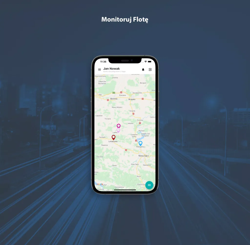 Ảnh chụp màn hình của Xapp Fleet