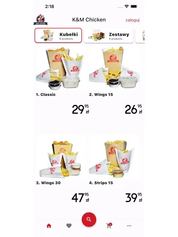 K&M Chicken iPad  স্ক্রিনশট