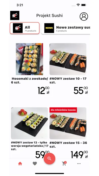 Projekt Sushi Screenshots