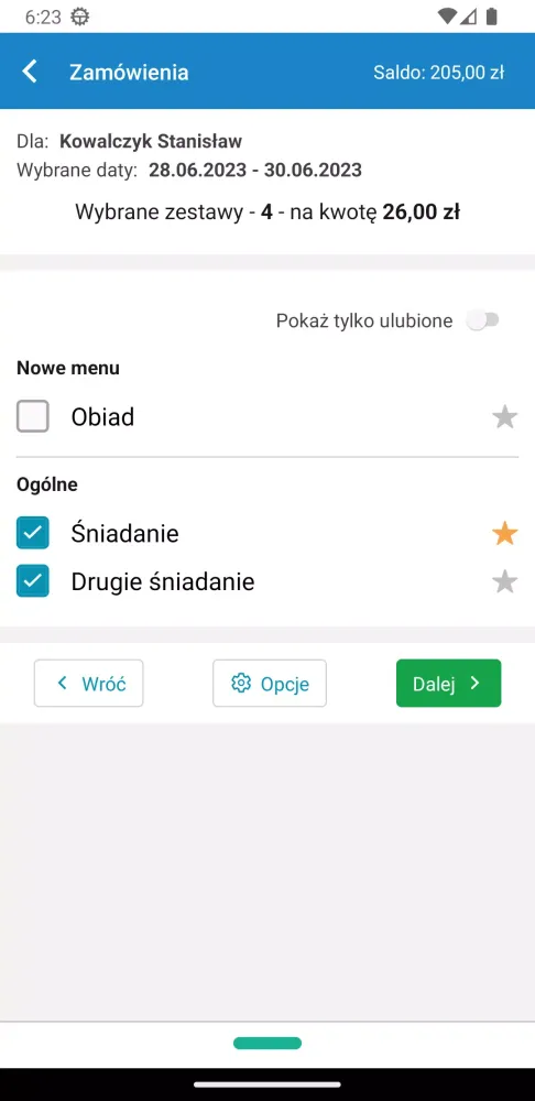 Скриншоты zamowposilek.pl