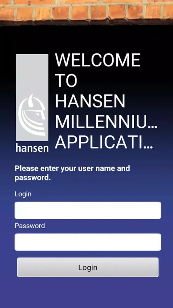 ภาพหน้าจอของ Hansen Millennium Application.