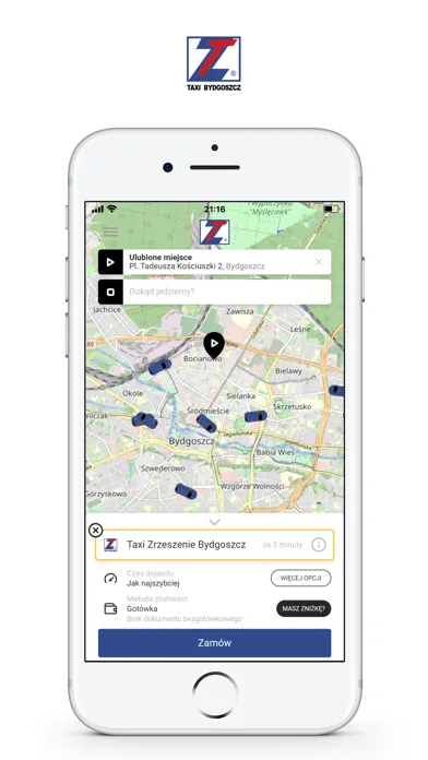 ภาพหน้าจอของ Taxi Zrzeszenie Bydgoszcz