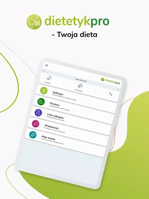 DietetykPro - Twoja dieta iPad  Screenshots