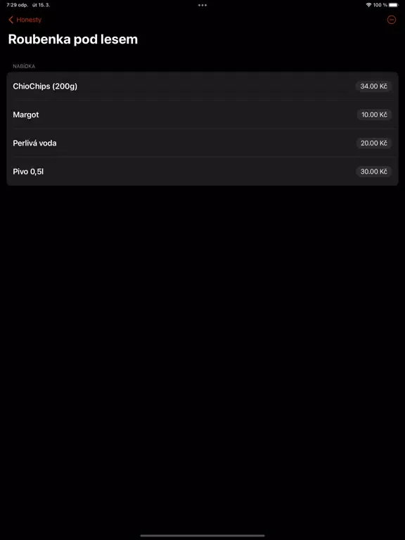 Honesty iPad 應用截圖