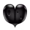 Black Heart Sticker Pack