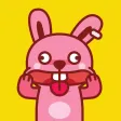 Brat Bunny Stickers