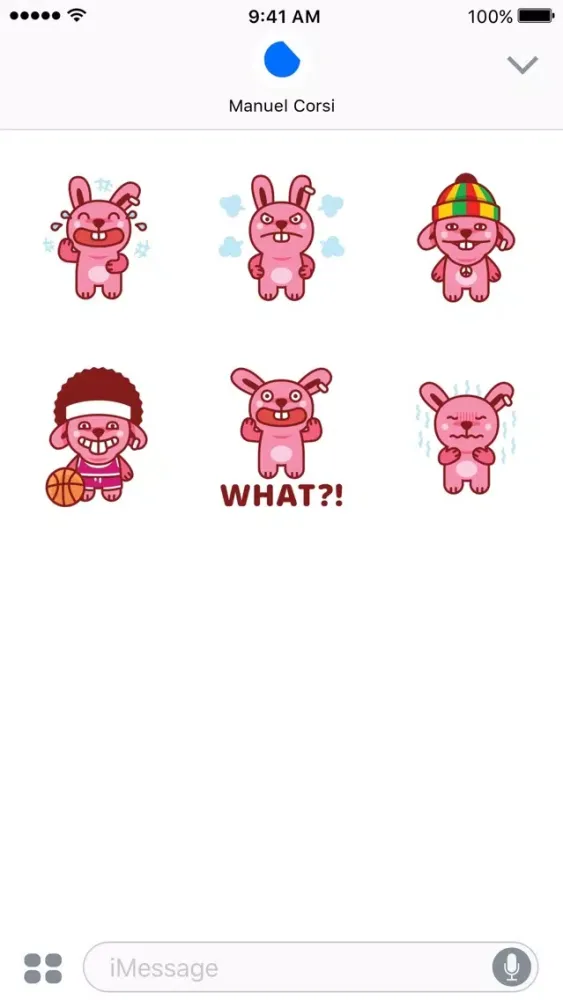 Brat Bunny Stickers スクリーンショット