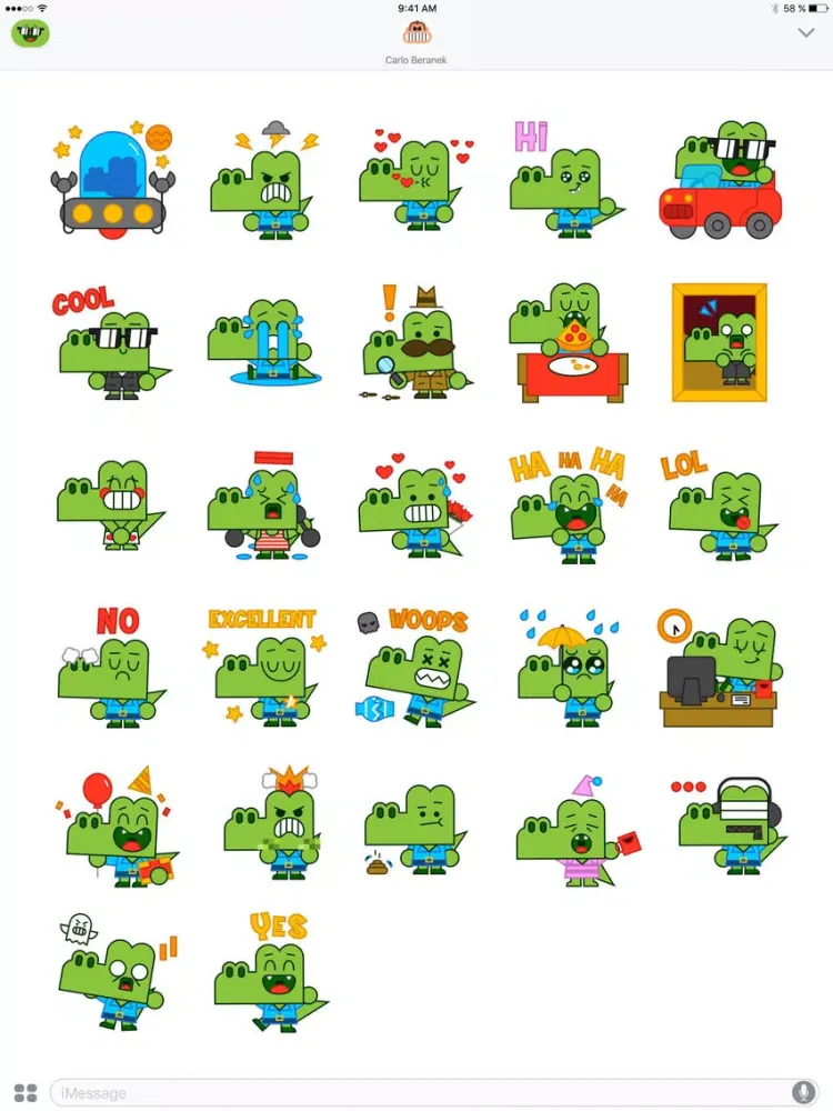 Ảnh chụp màn hình của Crocco iPad 