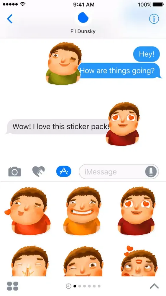 Dunsky.ru Stickerboy Screenshots