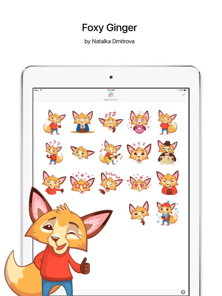 Foxy Ginger iPad 应用截图