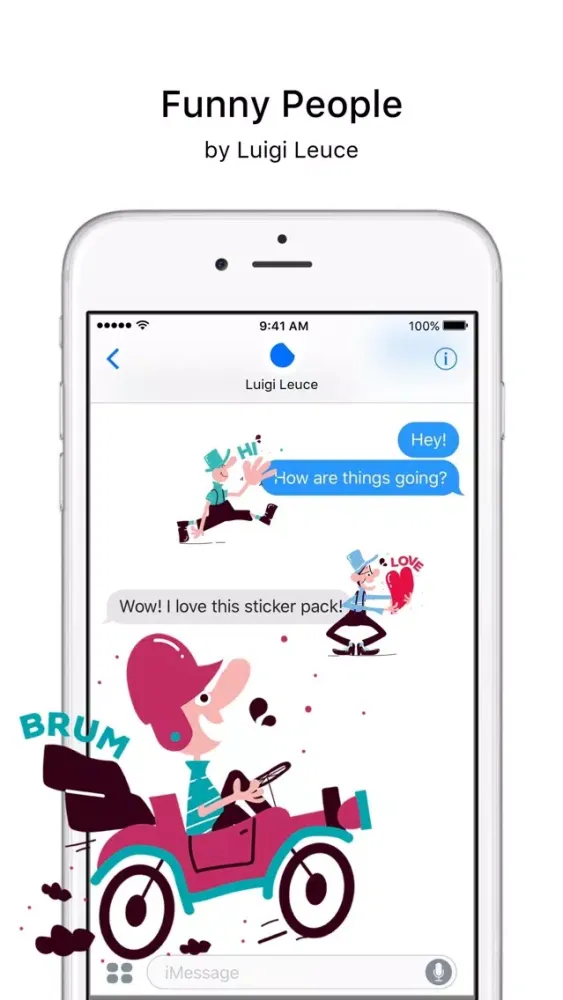 Funny People Stickers Screenshots