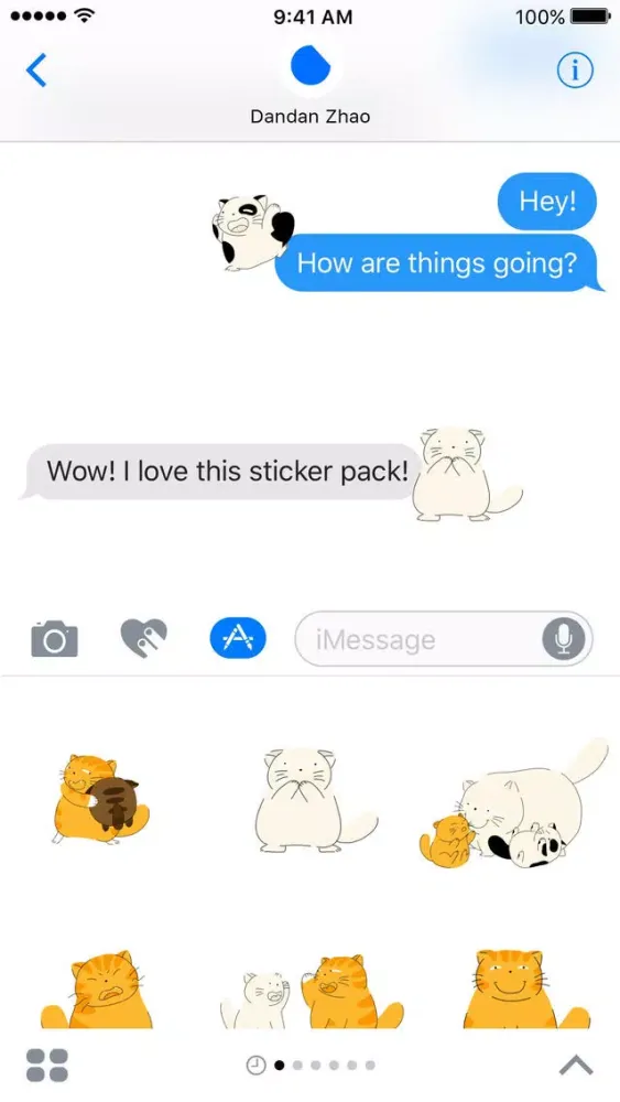 Go! Cats - Animated Stickers Screenshots