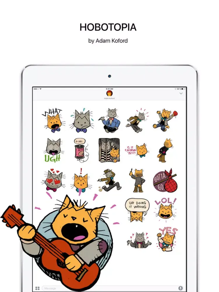 HOBOTOPIA iPad 應用截圖