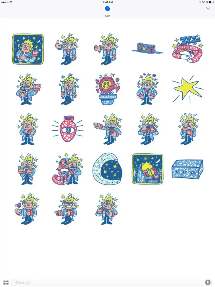 The Little Prince Stickers iPad  Ekran Görüntüleri