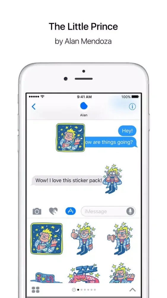 The Little Prince Stickers Ekran Görüntüleri