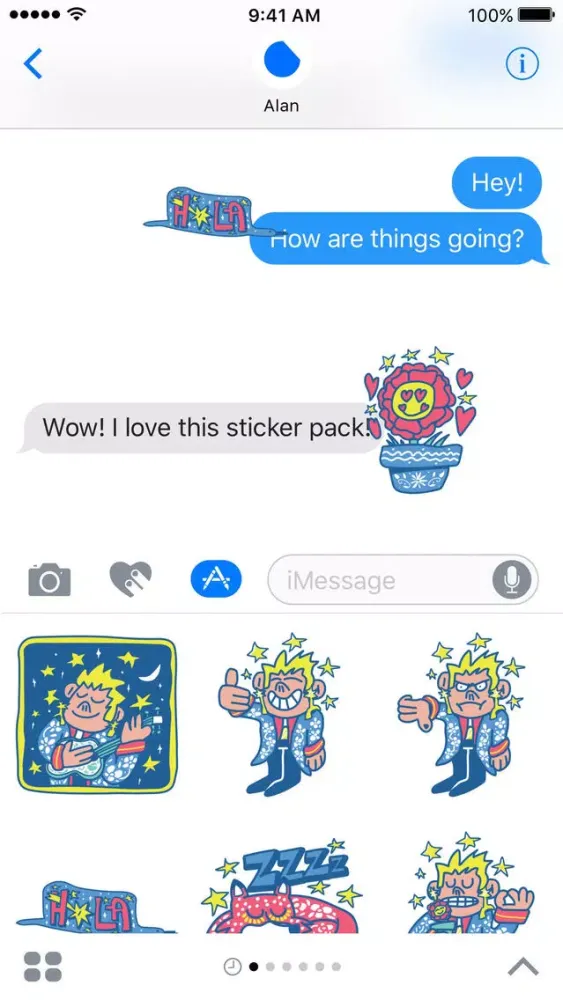 The Little Prince Stickers Ekran Görüntüleri