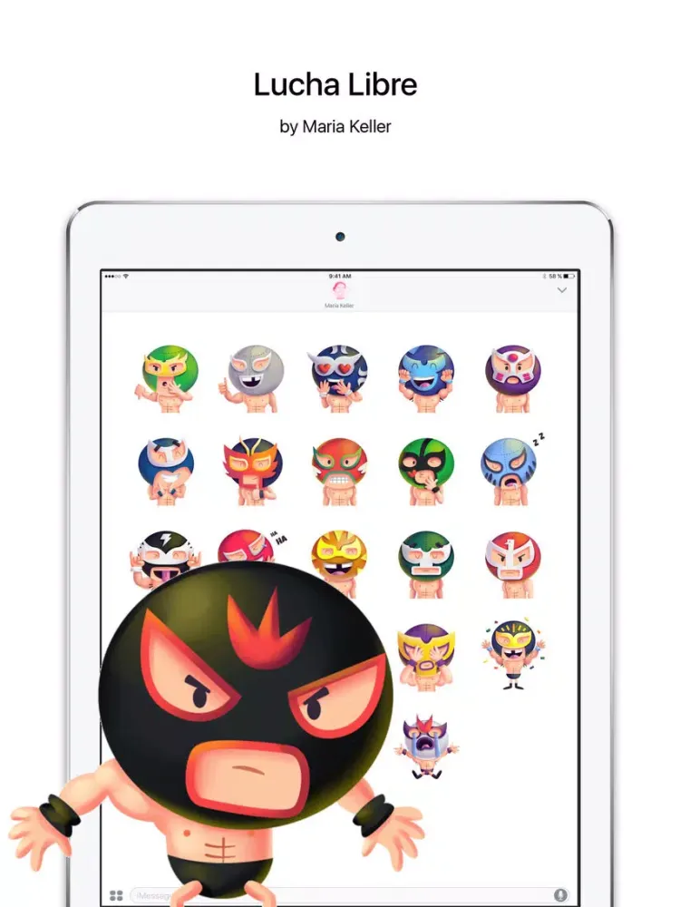 ภาพหน้าจอของ Lucha Libre iPad 