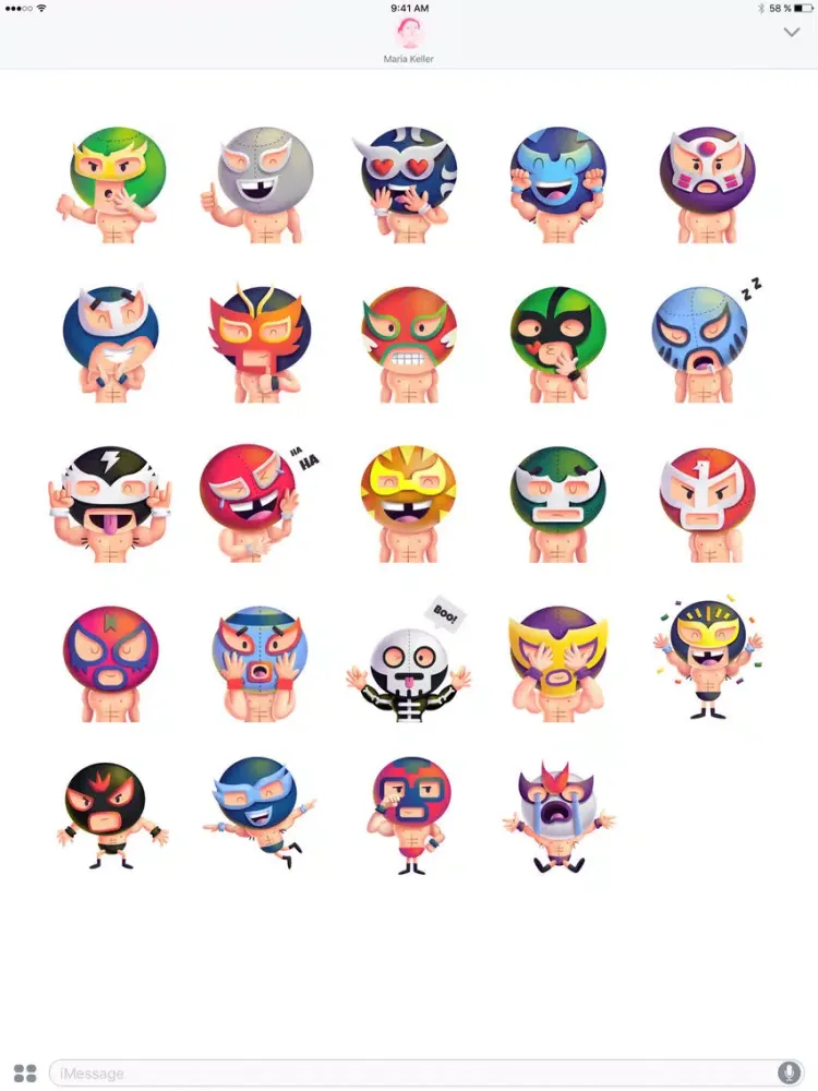 ภาพหน้าจอของ Lucha Libre iPad 