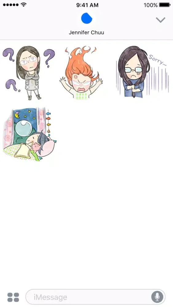 Moonsia Daily Life Stickers应用截图