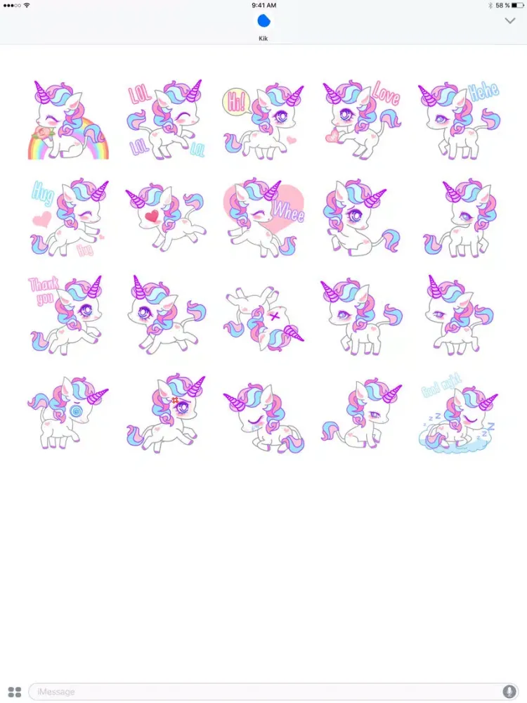 Unicorn Power iPad  Screenshots