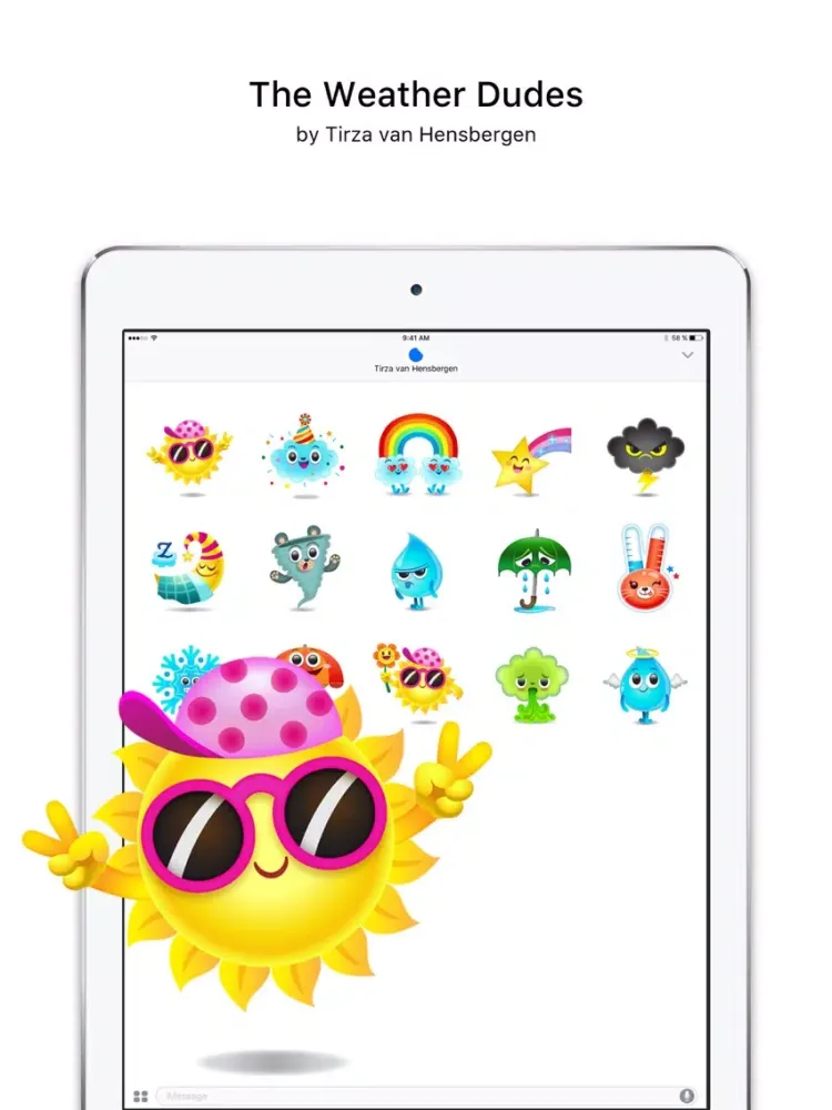 The Weather Dudes iPad  स्क्रीनशॉट