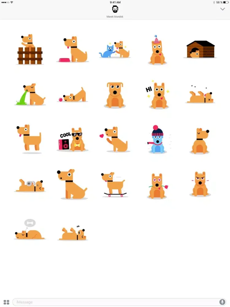 Doggo – Animated Stickers iPad 應用截圖