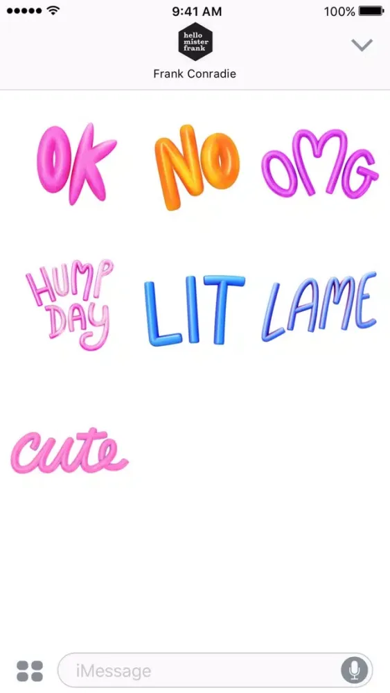Dope Text Stickers Screenshots