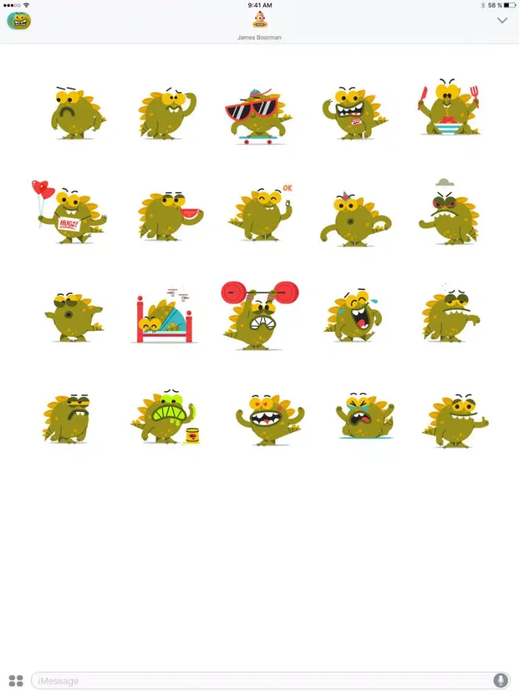 Lil’ Destroyer – Animated Stickers iPad  سکرین شاٹس