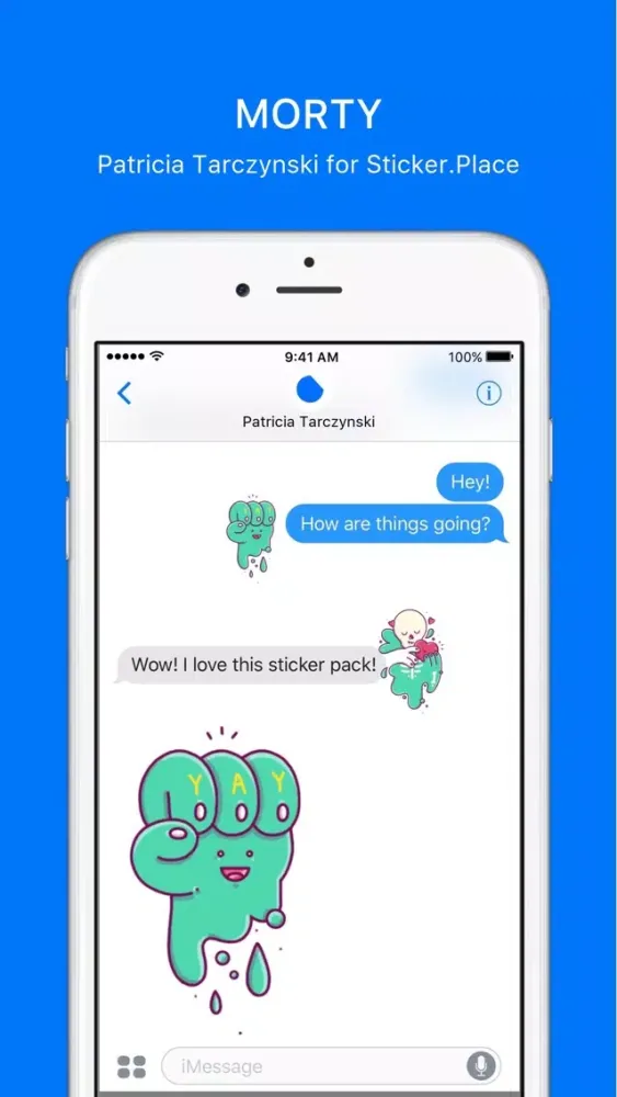 Morty Stickers Screenshots