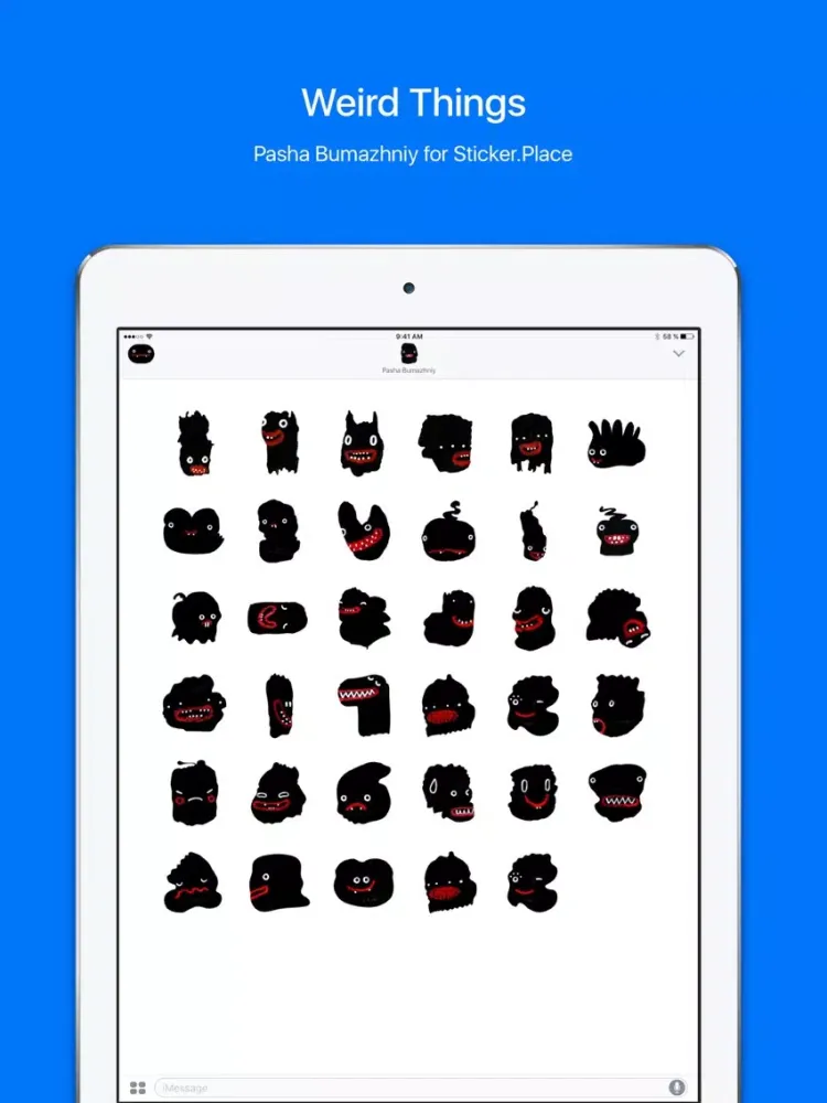 Weird Things – Fun Sticker Game iPad  স্ক্রিনশট