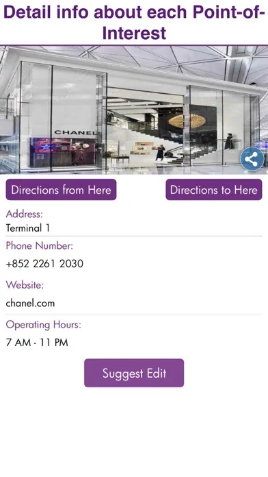 InMapz indoor navigation maps Ekran Görüntüleri