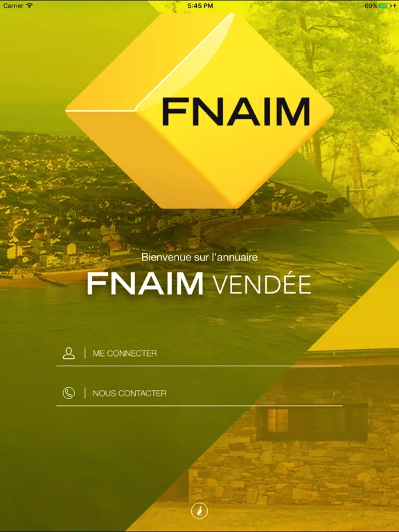 Zrzuty ekranu FNAIM Vendée Annuaire iPad 