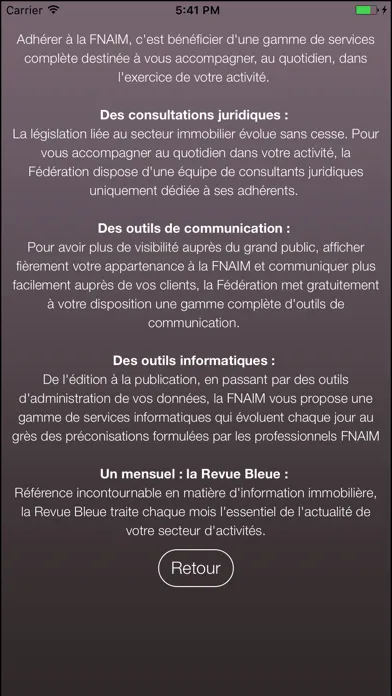 Zrzuty ekranu FNAIM Vendée Annuaire