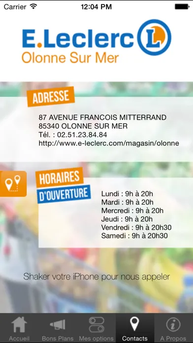 BONS PLANS ! Olonne  E.Leclerc Screenshots