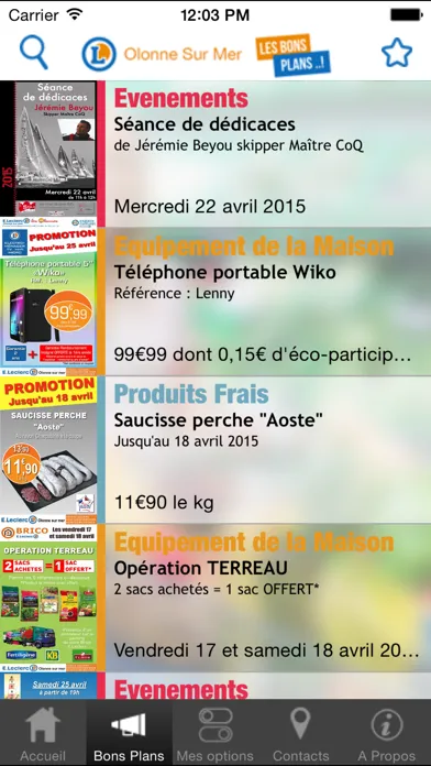 BONS PLANS ! Olonne  E.Leclerc Screenshots