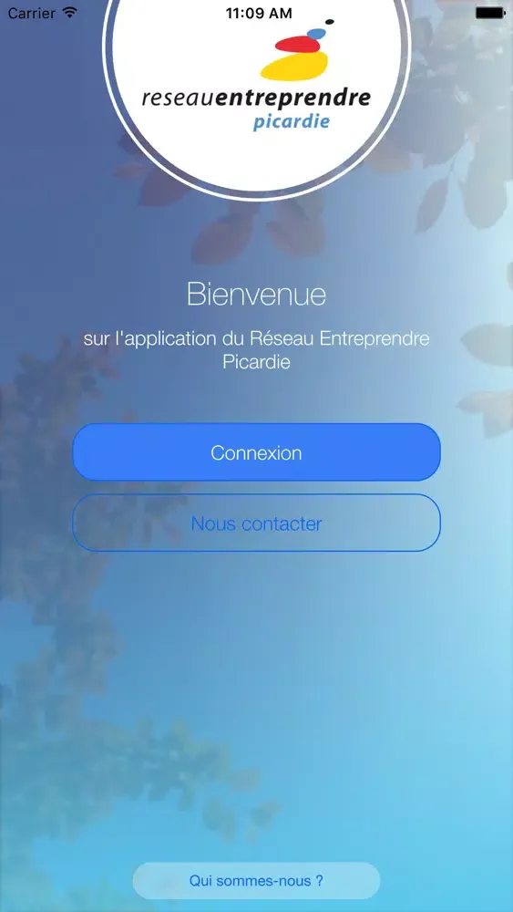 Ảnh chụp màn hình của reseau entreprendre picardie