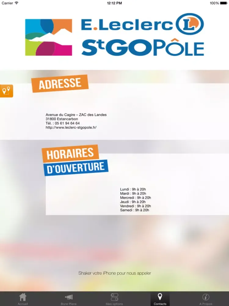 BONS PLANS ! StGopole - E.Leclerc iPad  স্ক্রিনশট