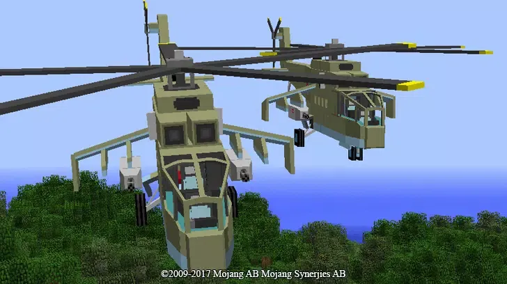 Screenshot di Plane mod for Minecraft PE