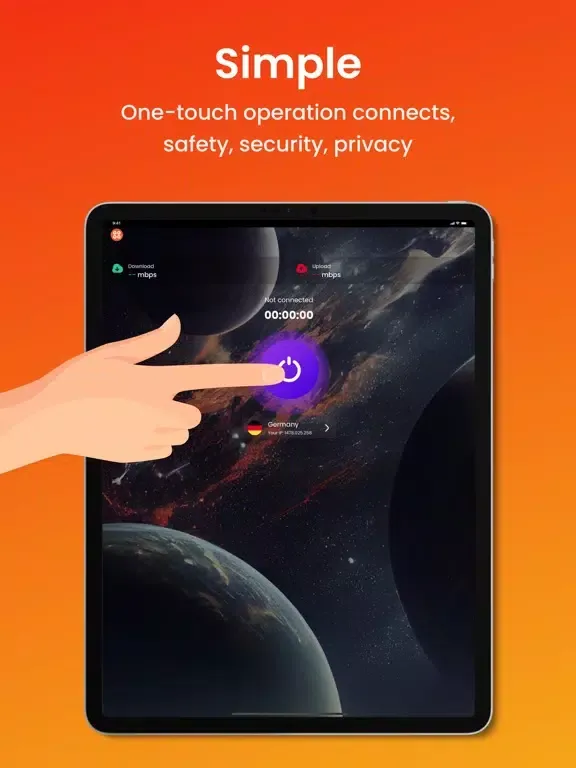 صور Planet VPN: Universal Connect iPad 