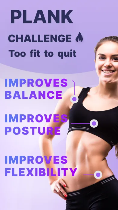 Zrzuty ekranu 30 day - plank challenges