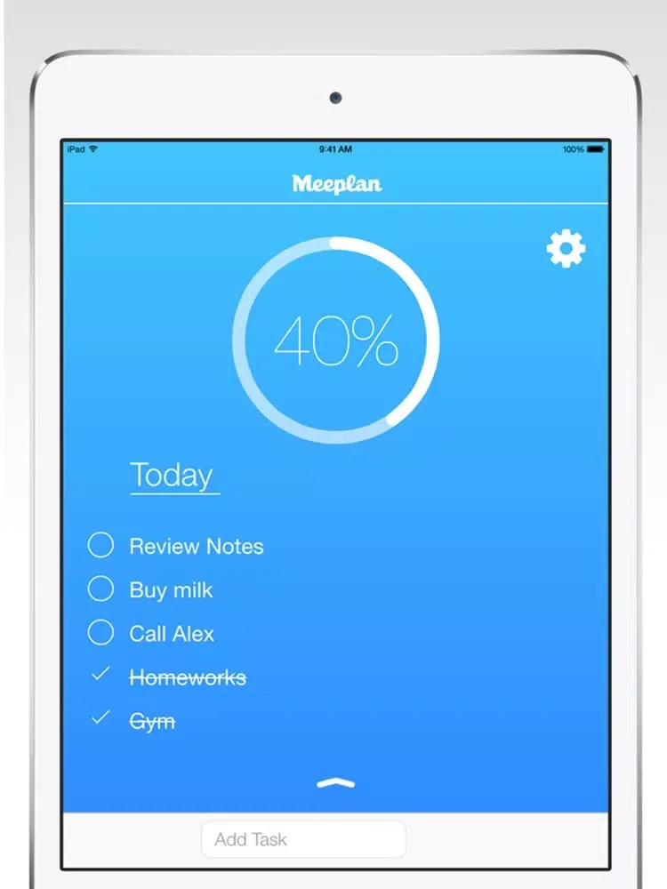 Capturas de tela do Mr. Plan.New Year's Resolution iPad 