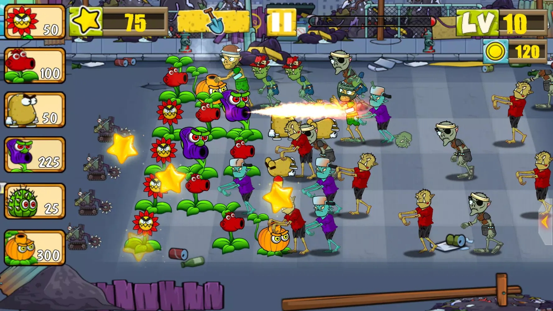 ภาพหน้าจอของ Plants vs Goblins 5
